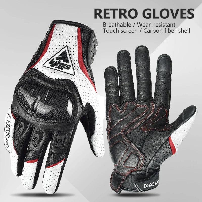 Motorcycle Gloves (Touchscreen Compatible)