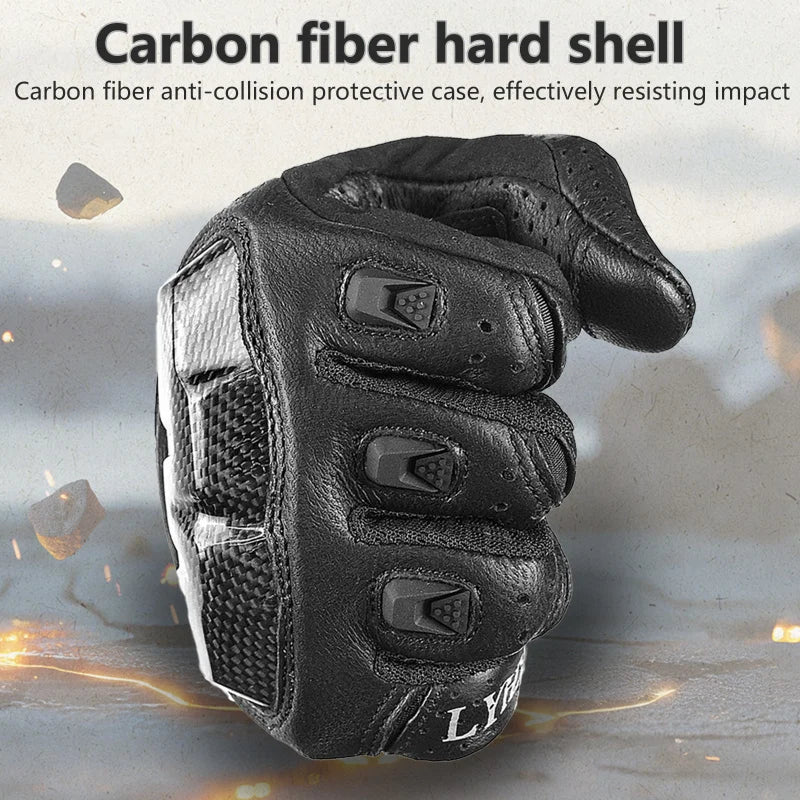 Motorcycle Gloves (Touchscreen Compatible)